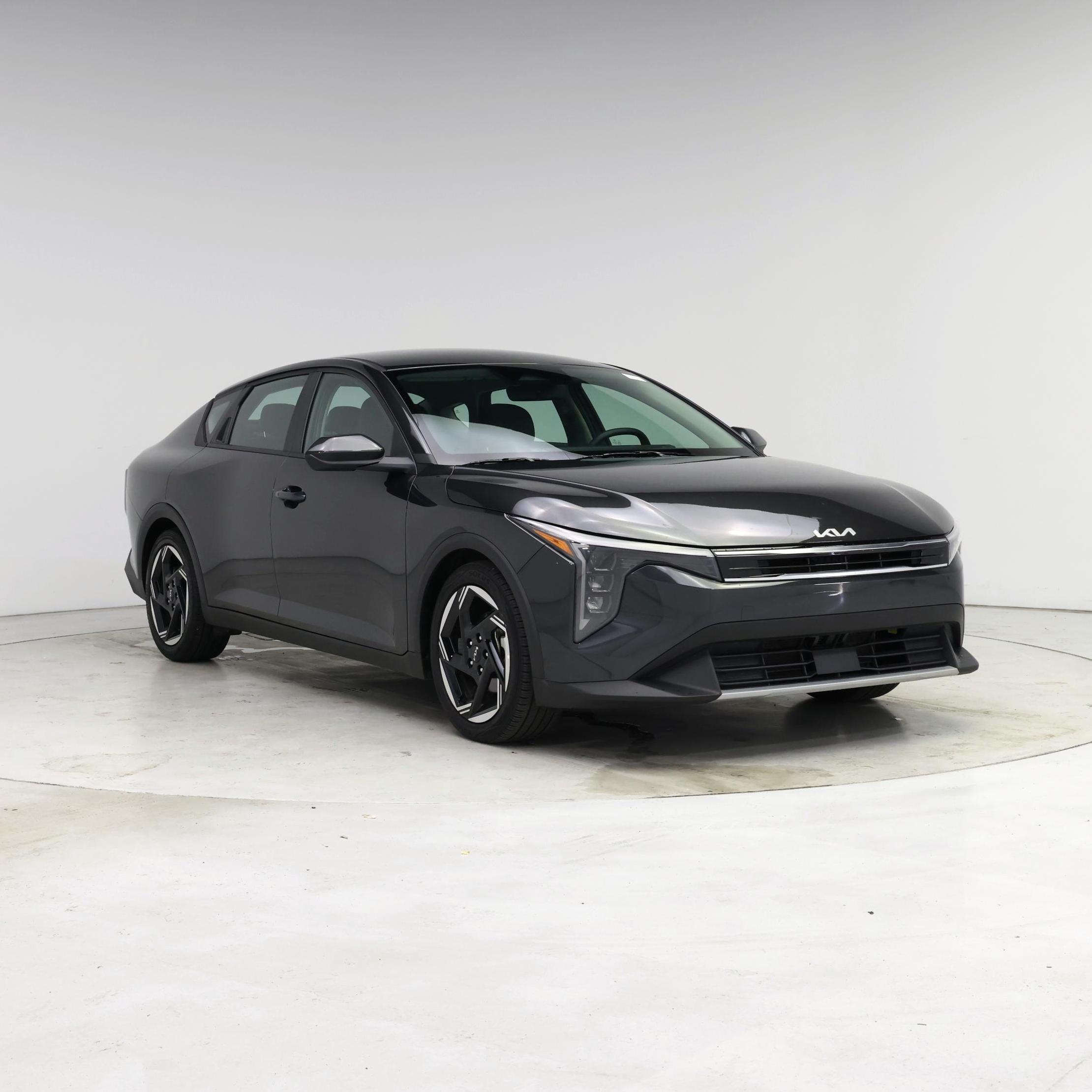 Gray 2025 Kia K4 Sedan Front-Wheel Drive Automatic