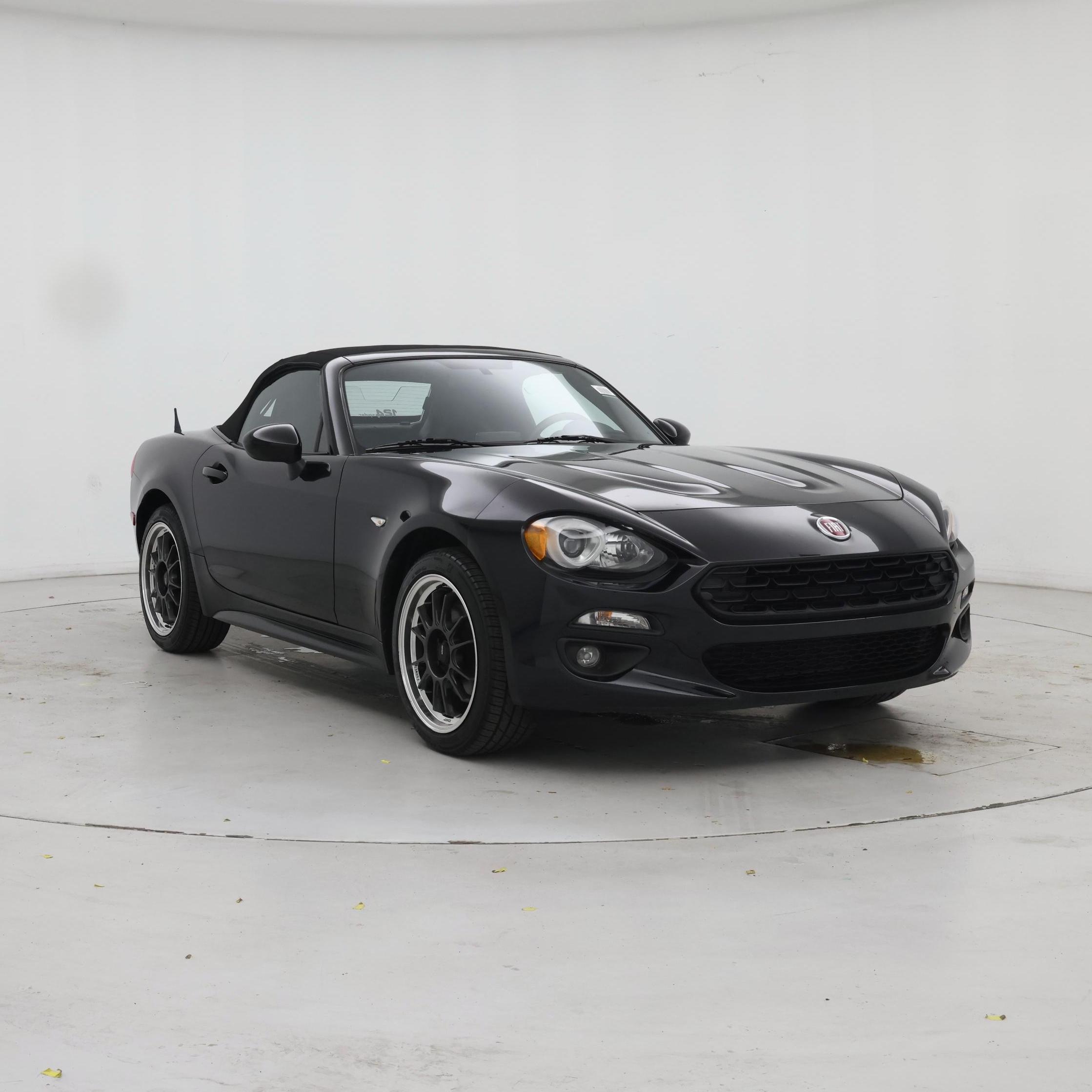Black 2020 FIAT 124 Spider Convertible Rear-Wheel Drive Automatic