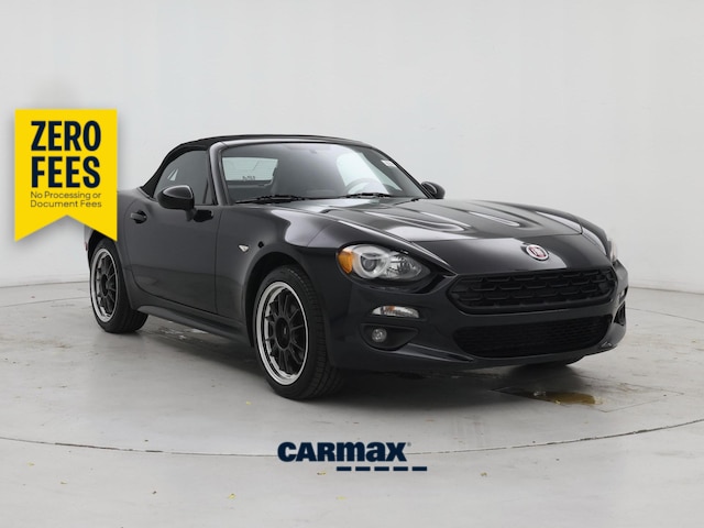 Black 2020 FIAT 124 Spider Convertible Rear-Wheel Drive Automatic