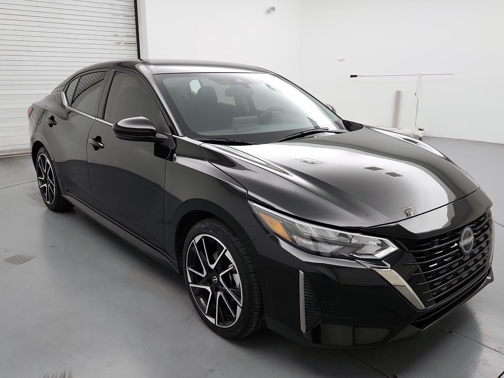 Black 2025 Nissan Sentra Sedan Front-Wheel Drive Automatic