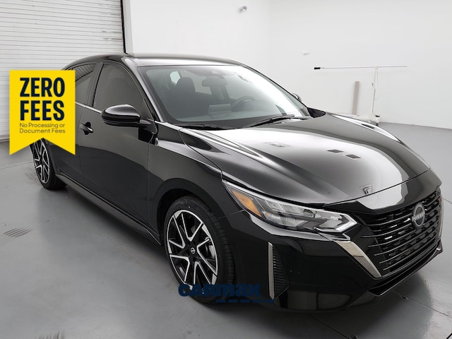 Black 2025 Nissan Sentra Sedan Front-Wheel Drive Automatic