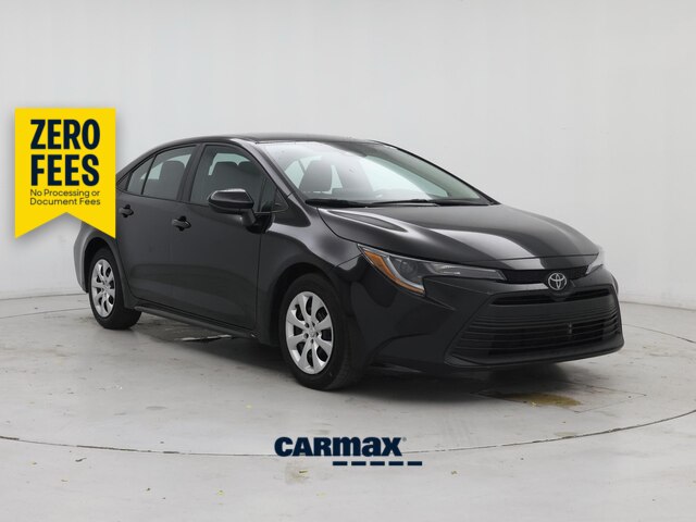 Black 2025 Toyota Corolla Sedan Front-Wheel Drive Automatic