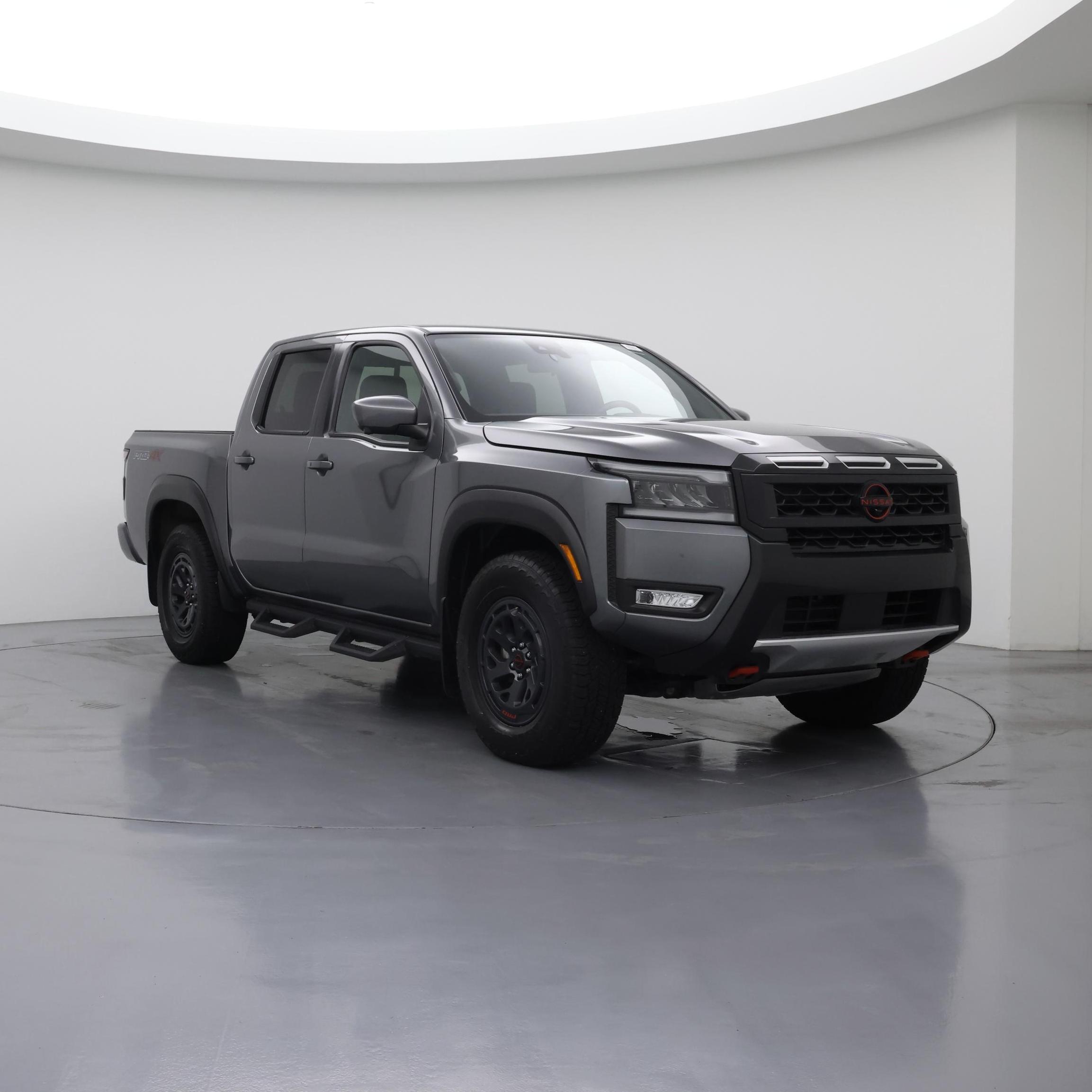 Gray 2026 Nissan Frontier Pickup Truck Four-Wheel Drive Automatic