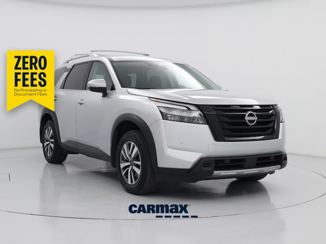 Silver 2025 Nissan Pathfinder SUV / Crossover Front-Wheel Drive Automatic