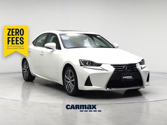 White 2020 Lexus IS Sedan Rear-Wheel Drive Automatic
