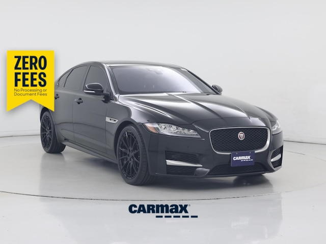 Black 2017 Jaguar XF Sedan Rear-Wheel Drive Automatic