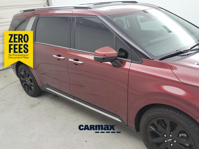 Red 2024 Kia Carnival Minivan Front-Wheel Drive Automatic