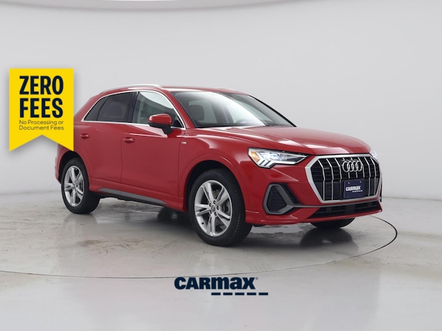 Red 2020 Audi Q3 SUV / Crossover All-Wheel Drive Automatic