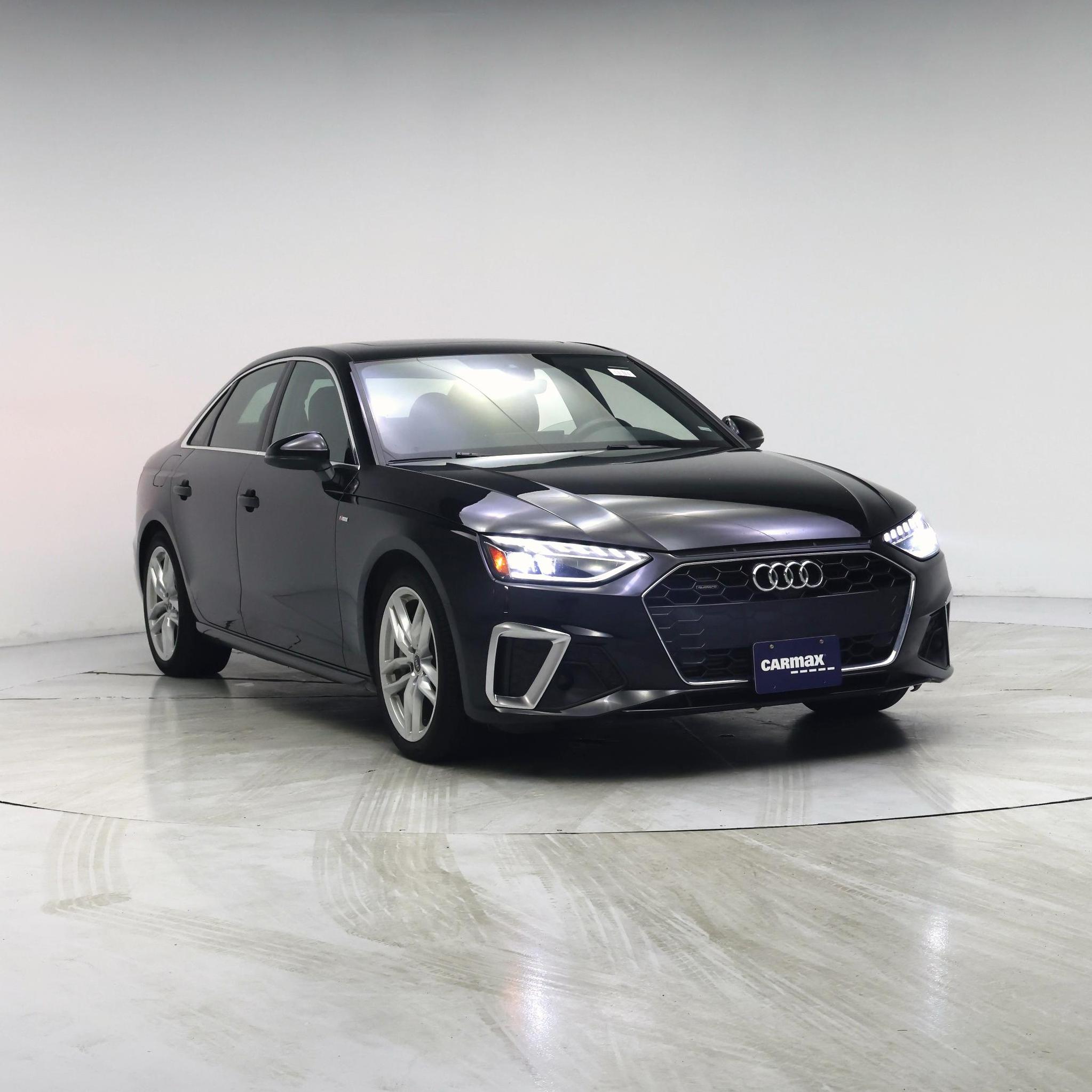 Black 2024 Audi A4 Sedan All-Wheel Drive Automatic