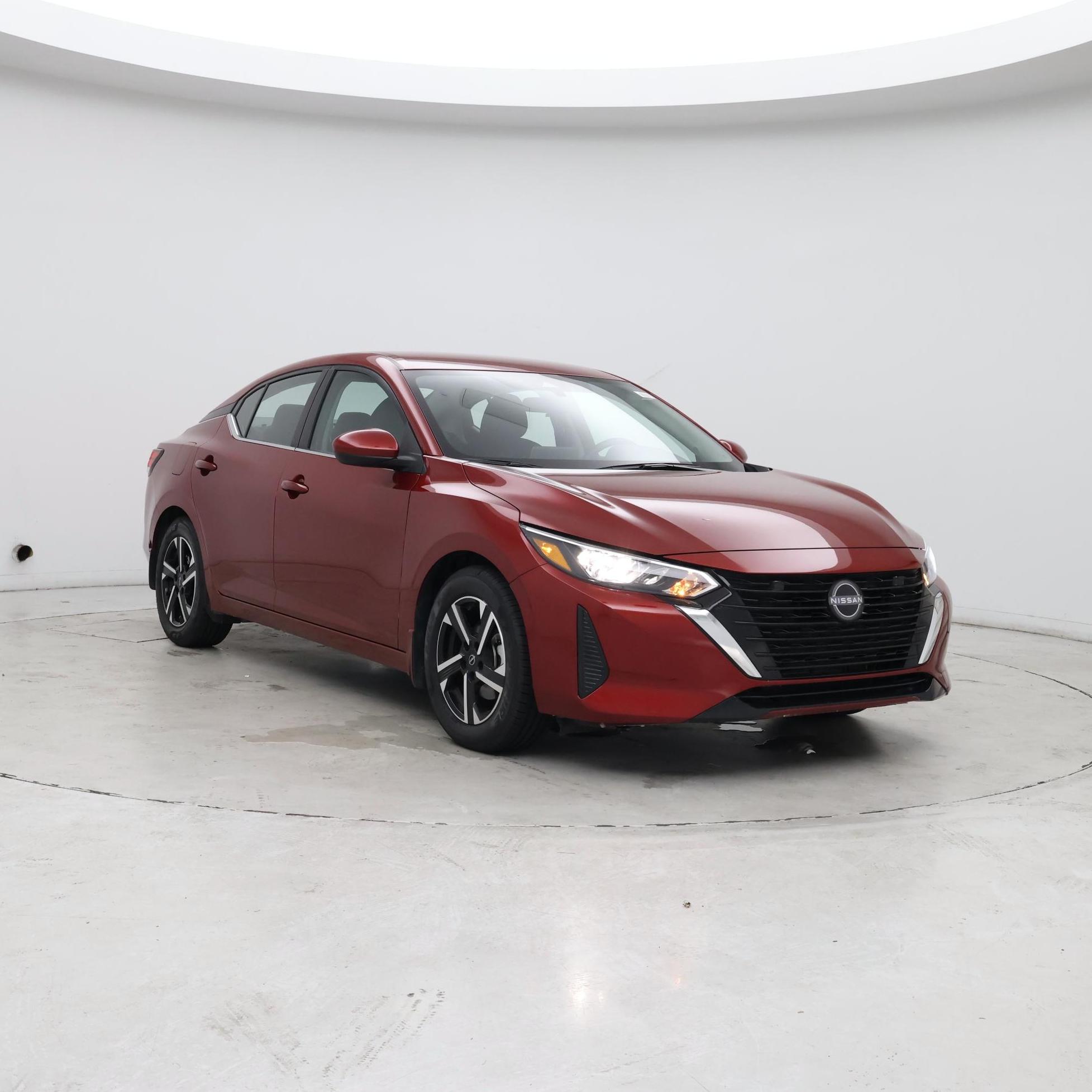 Red 2025 Nissan Sentra Sedan Front-Wheel Drive Automatic