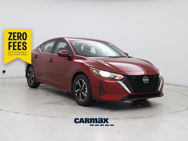 Red 2025 Nissan Sentra Sedan Front-Wheel Drive Automatic