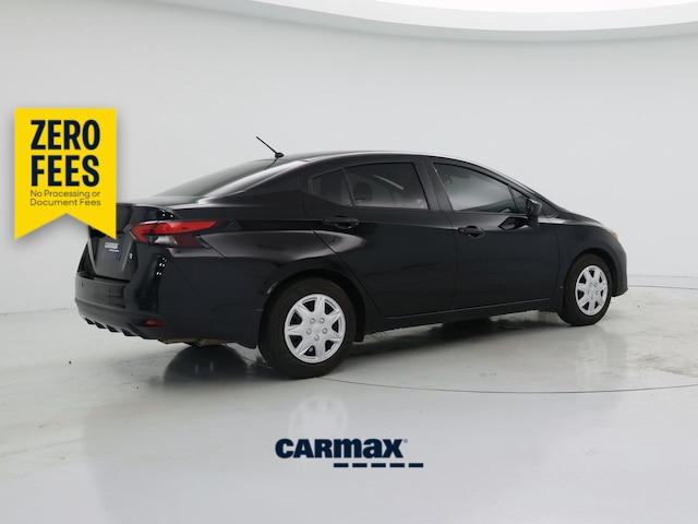 Black 2024 Nissan Versa Sedan Front-Wheel Drive Automatic