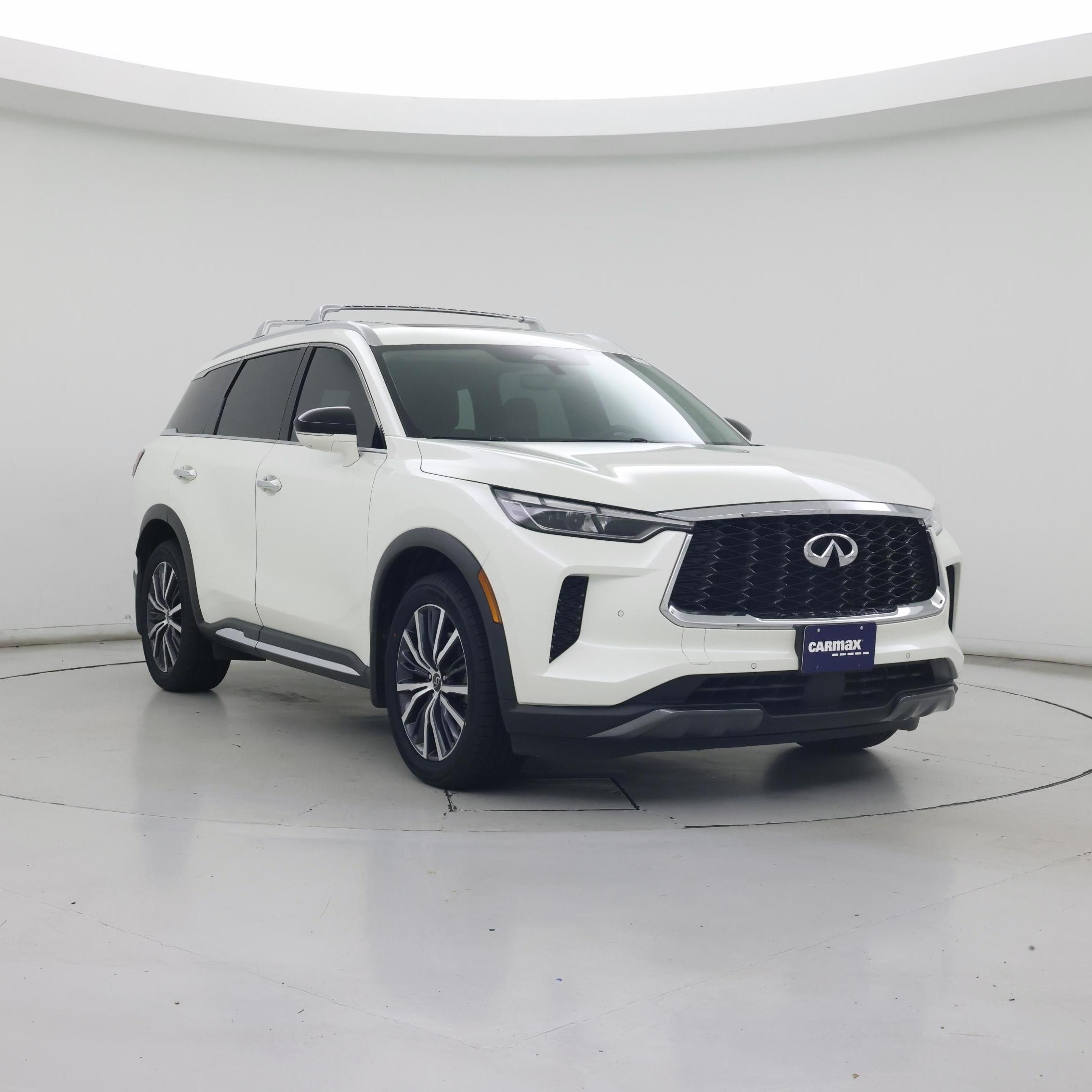 White 2023 INFINITI QX60 SUV / Crossover All-Wheel Drive Automatic