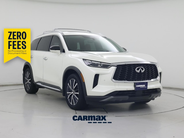 White 2023 INFINITI QX60 SUV / Crossover All-Wheel Drive Automatic