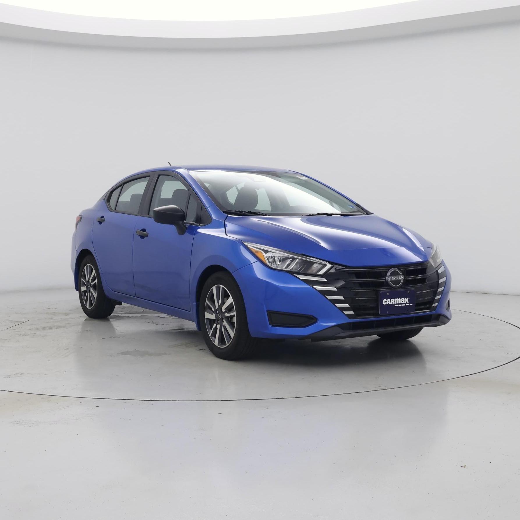 Blue 2024 Nissan Versa Sedan Front-Wheel Drive Automatic