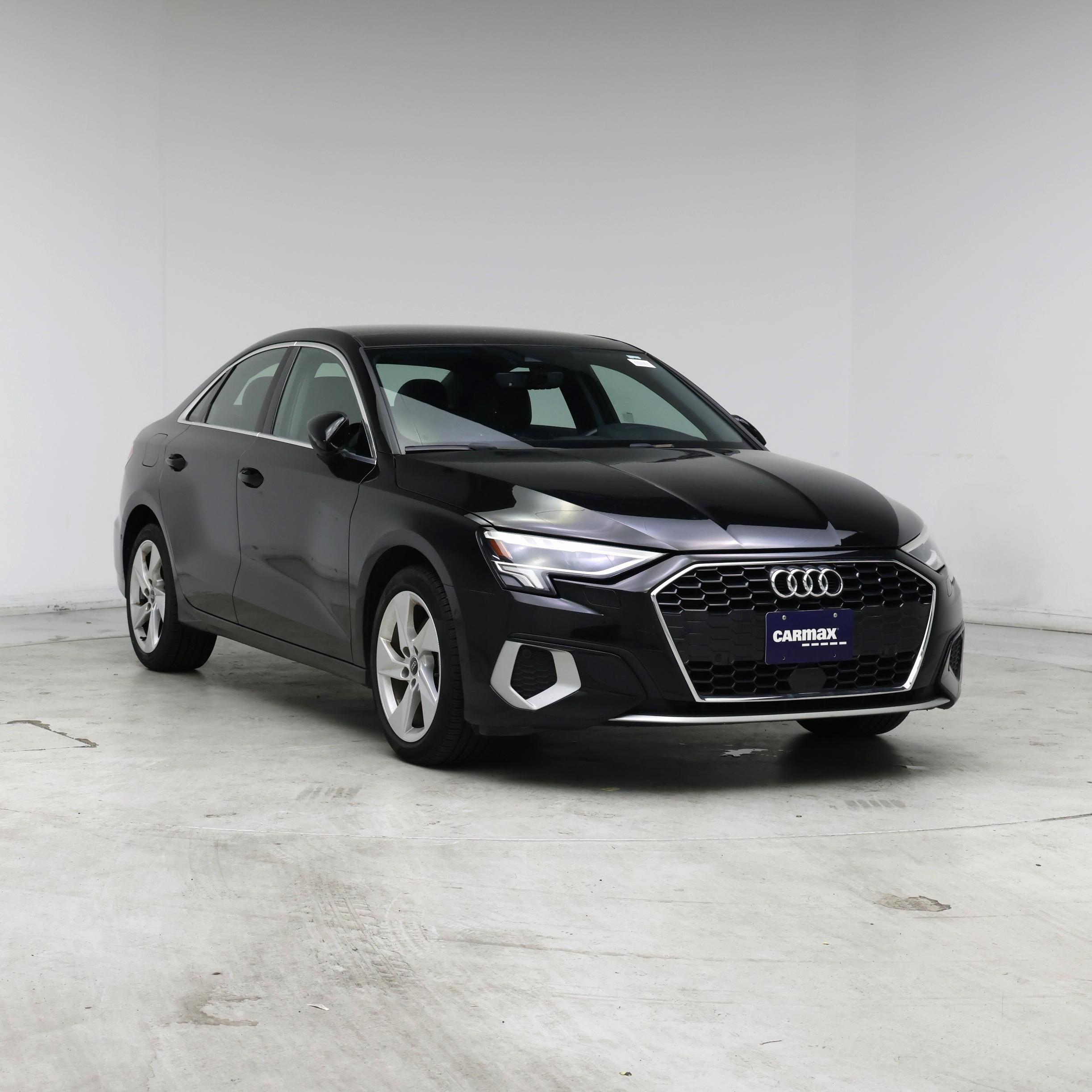 Black 2024 Audi A3 Sedan Front-Wheel Drive Automatic