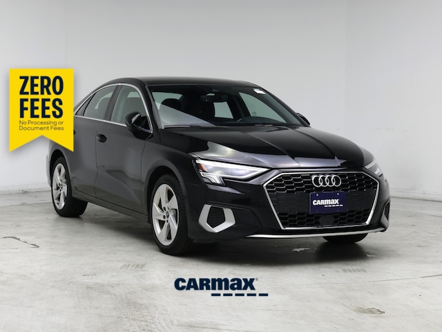 Black 2024 Audi A3 Sedan Front-Wheel Drive Automatic