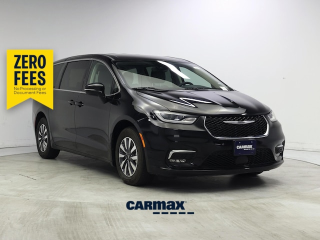 Black 2024 Chrysler Pacifica Hybrid Minivan Front-Wheel Drive Automatic