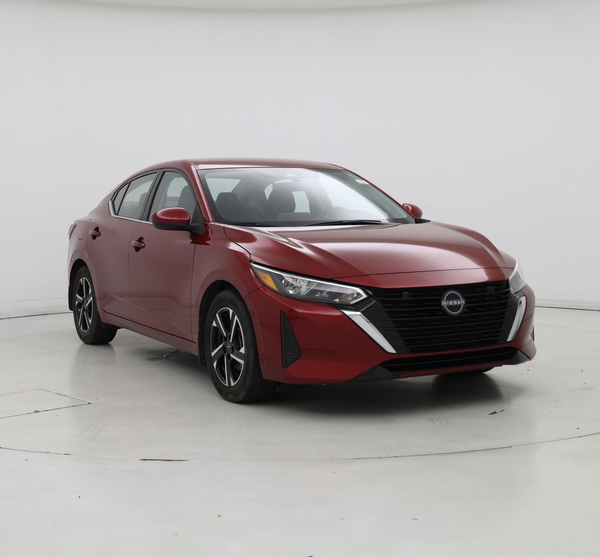 Red 2025 Nissan Sentra Sedan Front-Wheel Drive Automatic