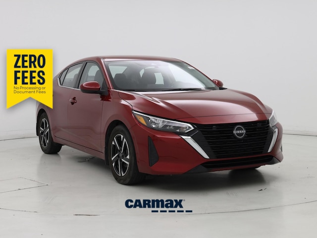 Red 2025 Nissan Sentra Sedan Front-Wheel Drive Automatic