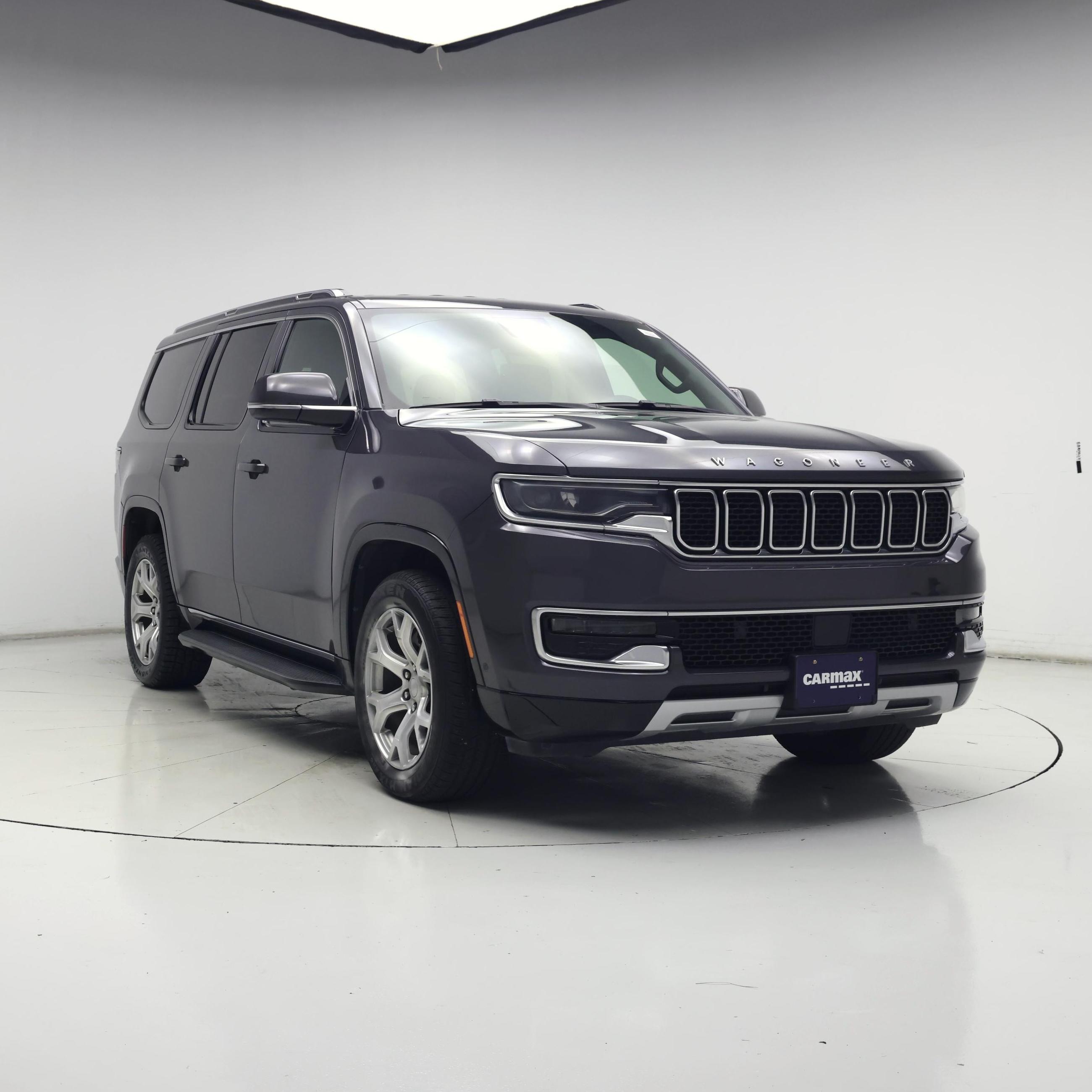 Gray 2022 Jeep Wagoneer SUV / Crossover Four-Wheel Drive Automatic