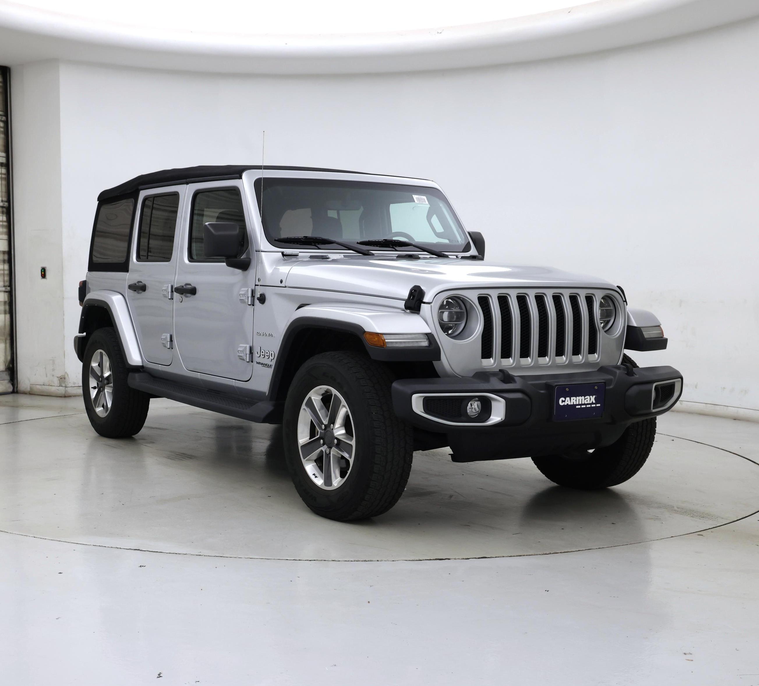 Silver 2022 Jeep Wrangler SUV / Crossover Four-Wheel Drive Automatic