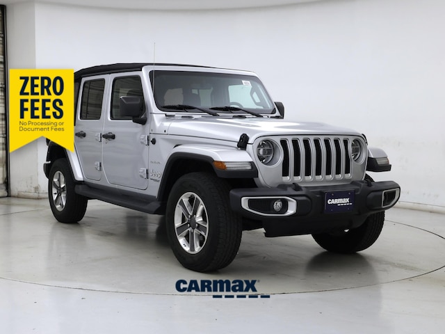 Silver 2022 Jeep Wrangler SUV / Crossover Four-Wheel Drive Automatic