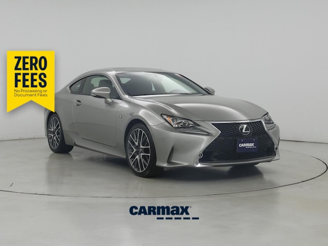 Silver 2015 Lexus RC Coupe Rear-Wheel Drive Automatic