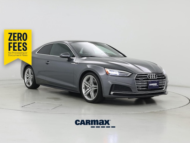 Silver 2018 Audi A5 Coupe All-Wheel Drive Automatic
