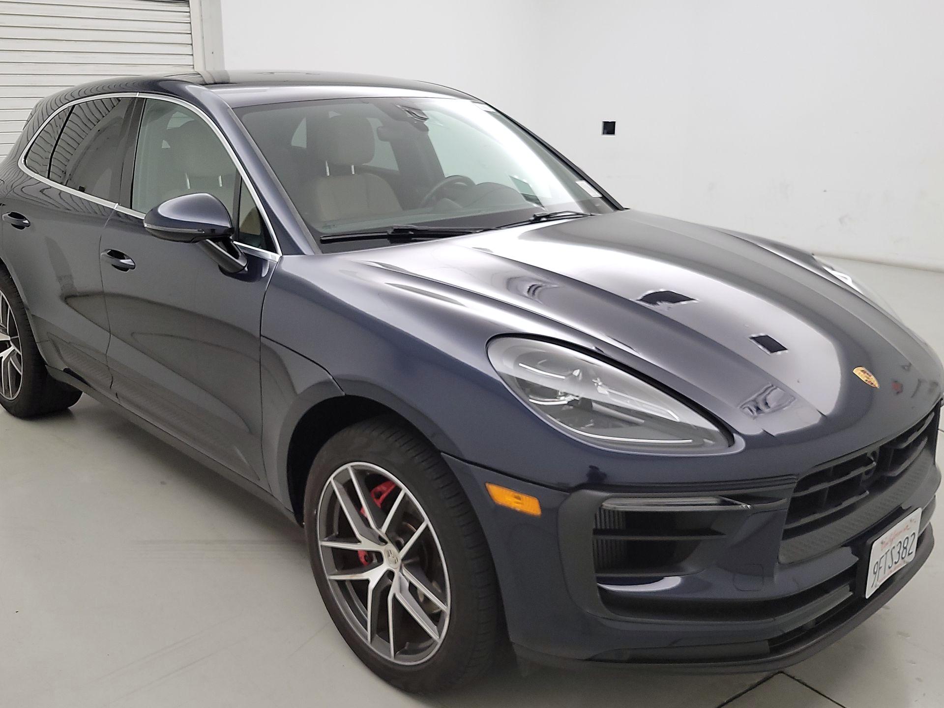 Blue 2023 Porsche Macan SUV / Crossover All-Wheel Drive Automatic