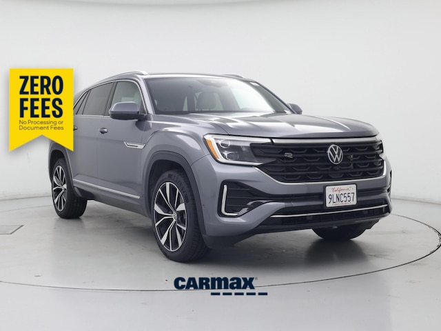 Gray 2024 Volkswagen Atlas Cross Sport SUV / Crossover All-Wheel Drive Automatic