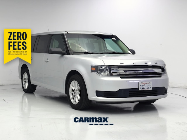 Silver 2018 Ford Flex SUV / Crossover Front-Wheel Drive Automatic