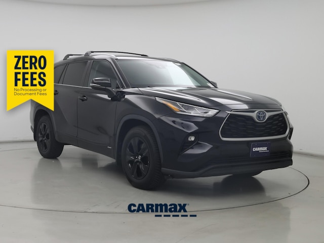 Black 2023 Toyota Highlander Hybrid SUV / Crossover All-Wheel Drive Automatic