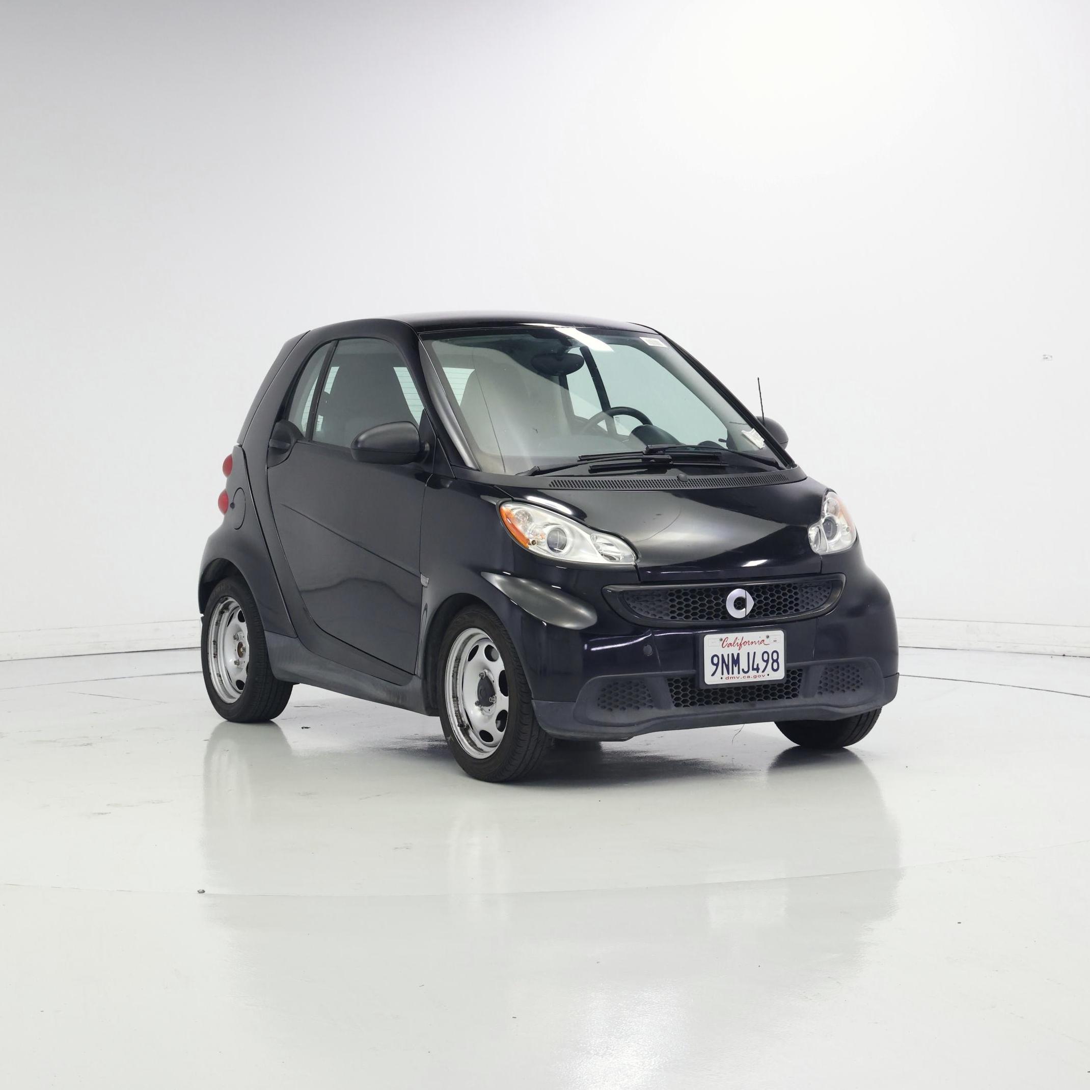 Black 2015 smart fortwo Hatchback Rear-Wheel Drive Automatic