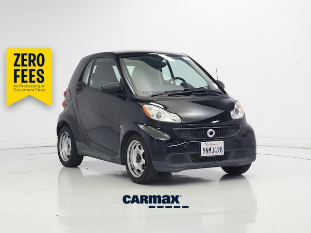 Black 2015 smart fortwo Hatchback Rear-Wheel Drive Automatic