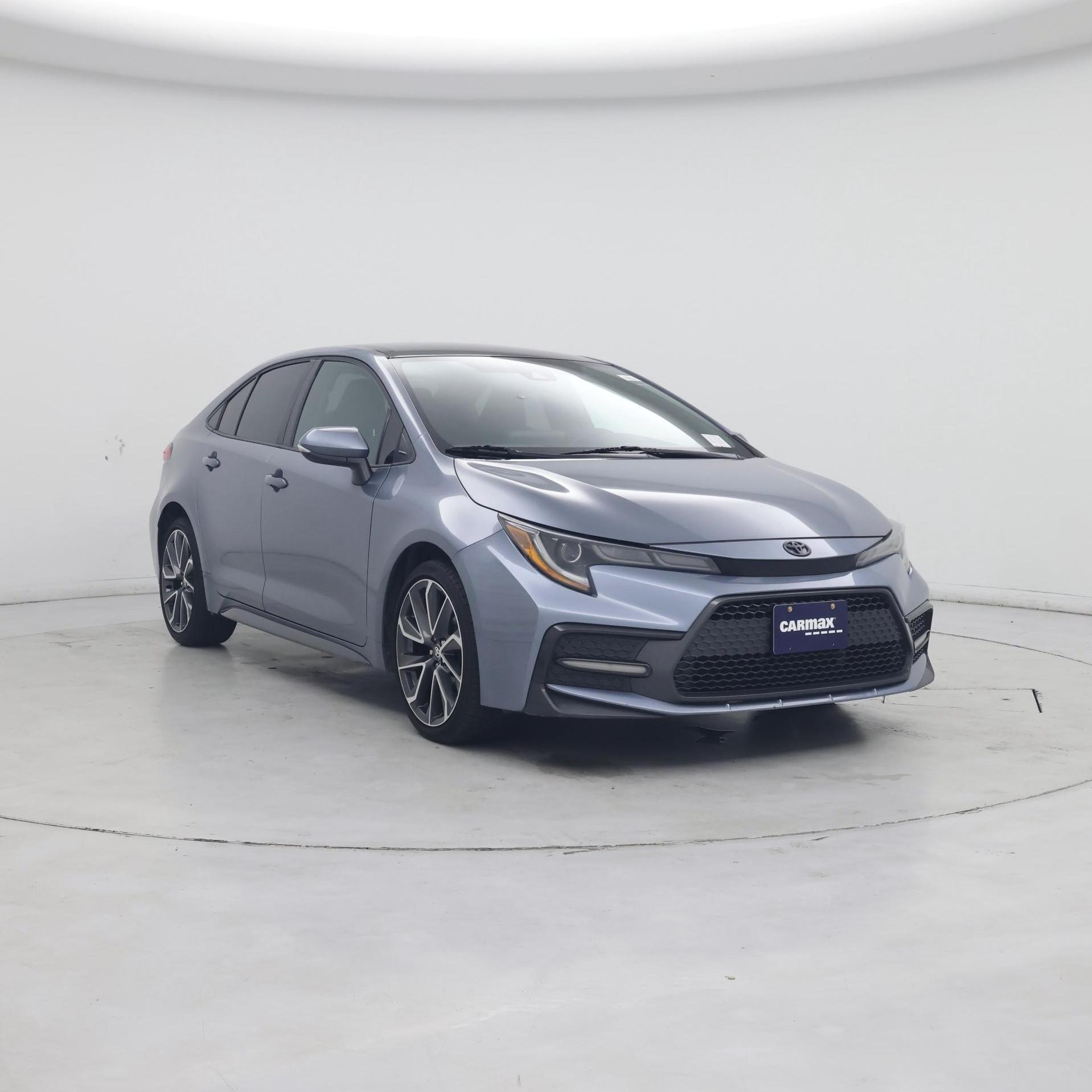 Blue 2022 Toyota Corolla Sedan Front-Wheel Drive Automatic