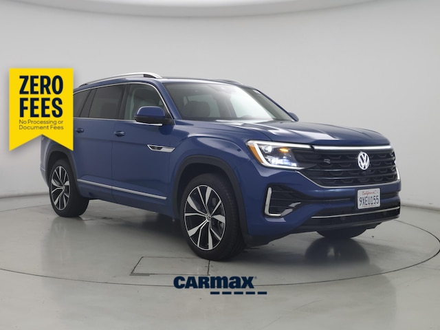 Black 2025 Volkswagen Atlas SUV / Crossover All-Wheel Drive Automatic