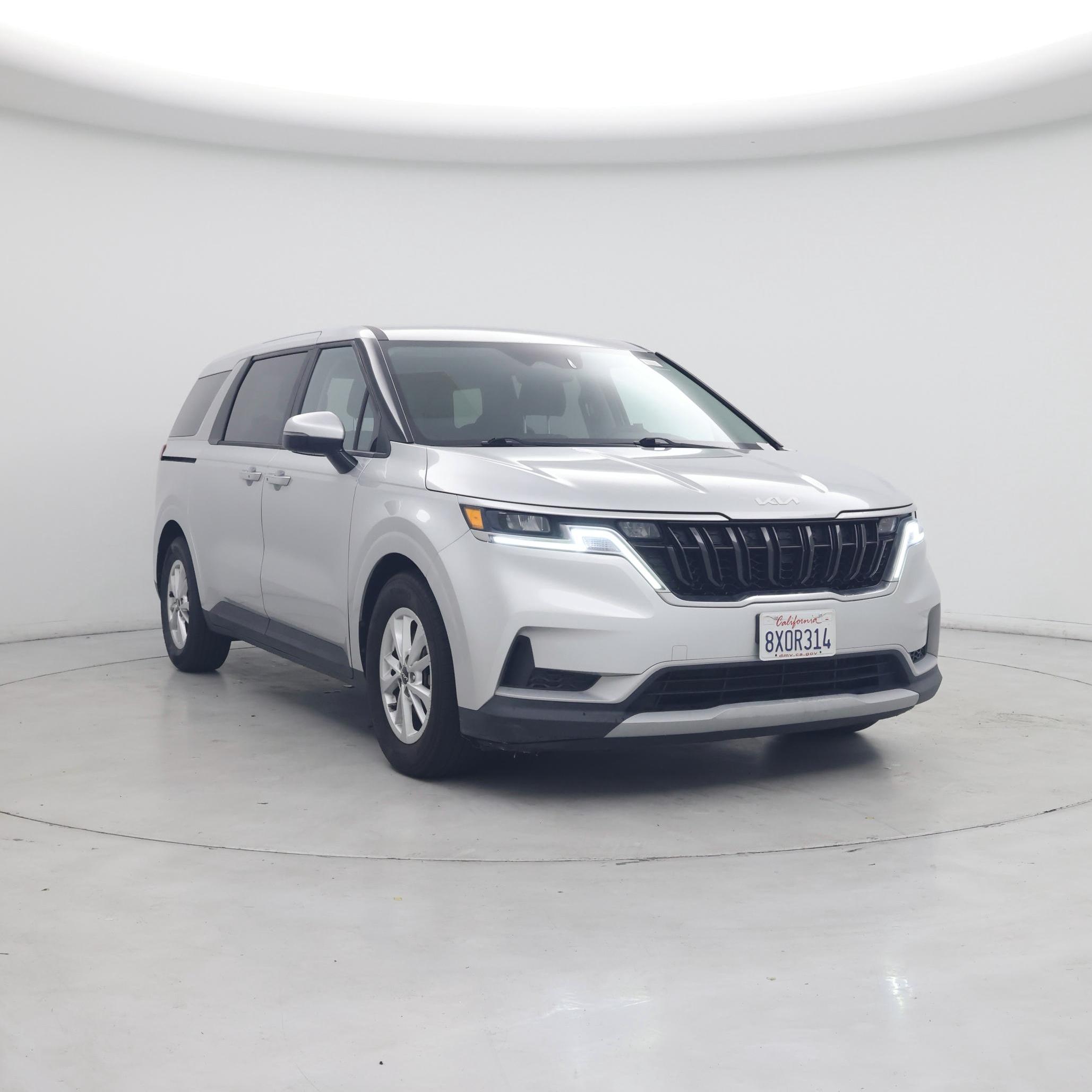 Silver 2022 Kia Carnival Minivan Front-Wheel Drive Automatic