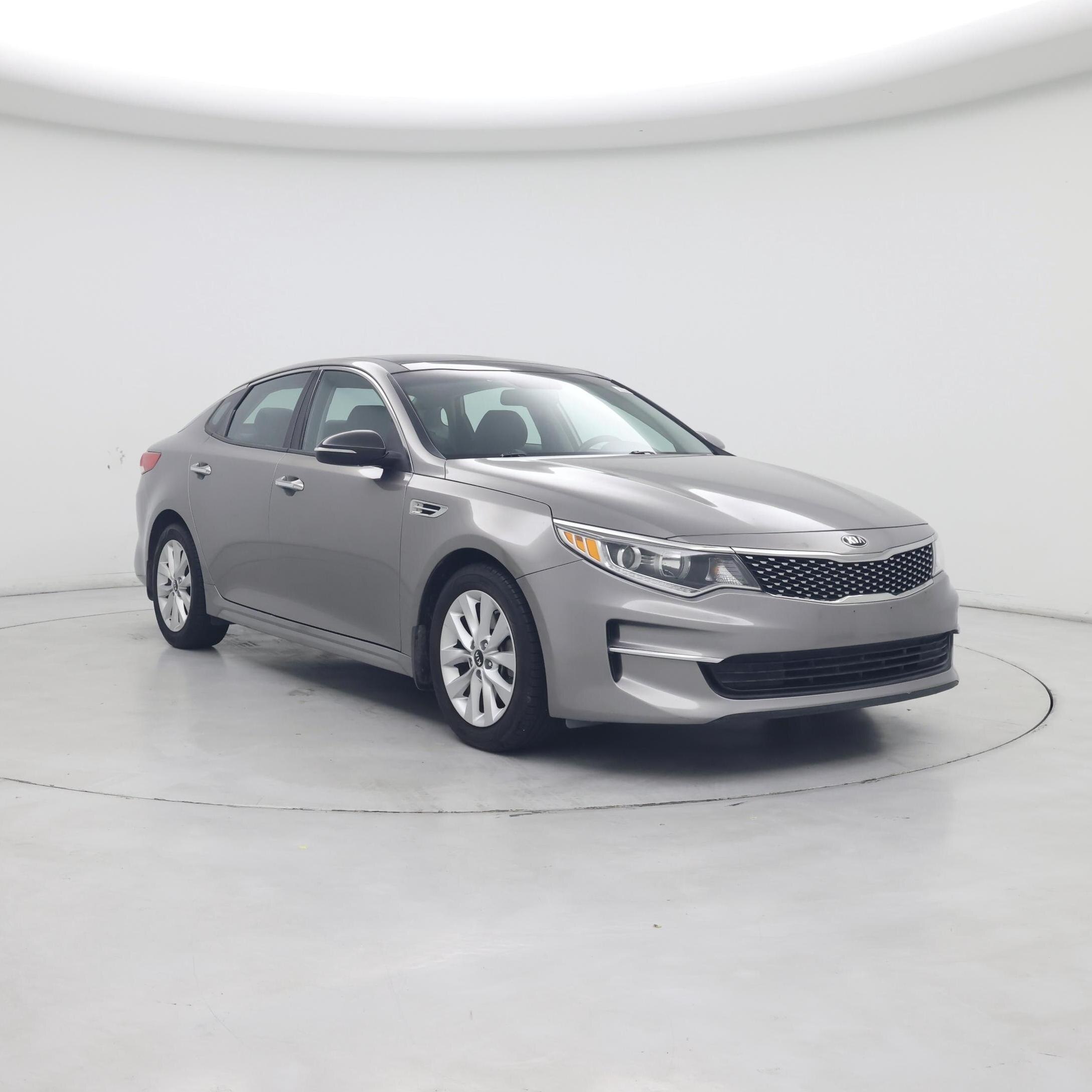 Silver 2018 Kia Optima Sedan Front-Wheel Drive Automatic