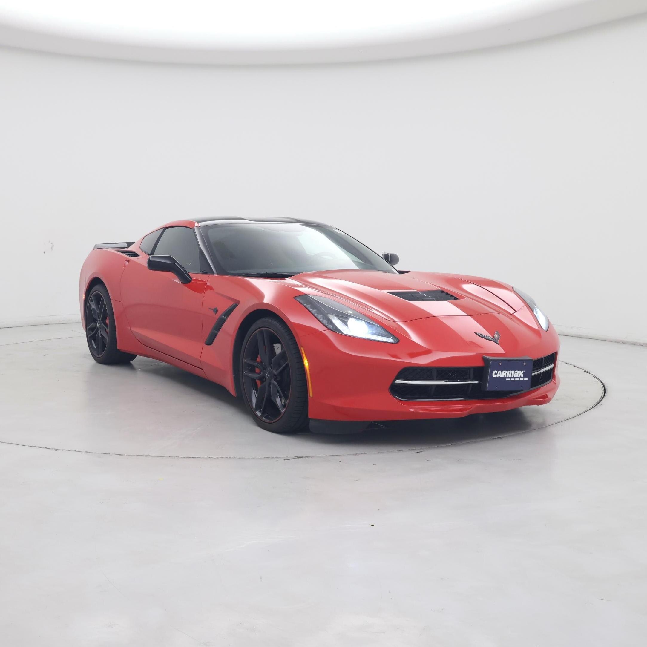 Red 2015 Chevrolet Corvette Coupe Rear-Wheel Drive Automatic