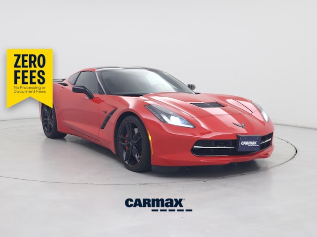 Red 2015 Chevrolet Corvette Coupe Rear-Wheel Drive Automatic
