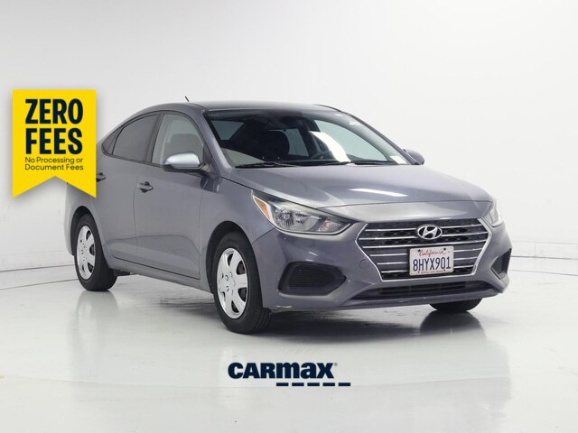 Gray 2019 Hyundai Accent Sedan Front-Wheel Drive Automatic