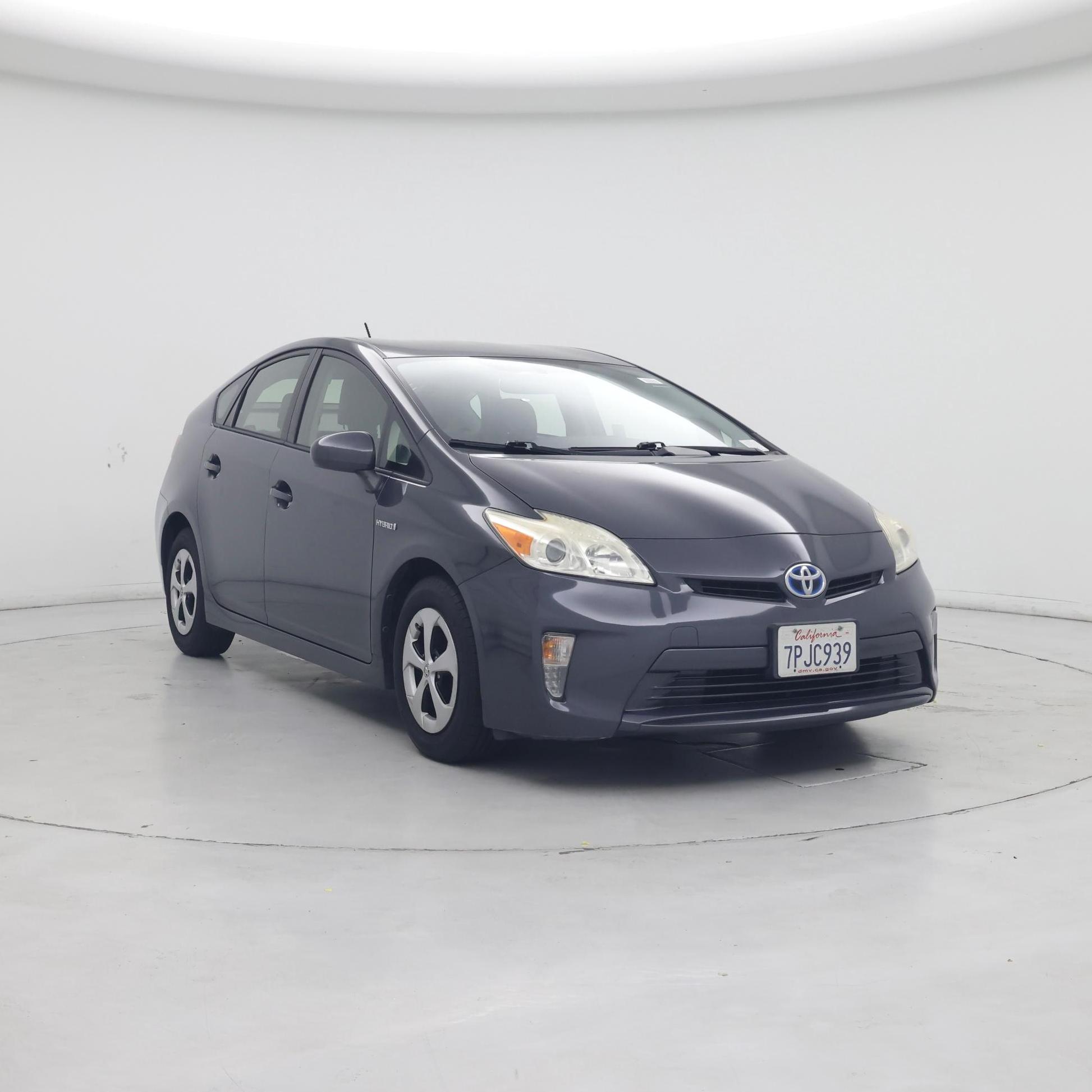 Gray 2015 Toyota Prius Hatchback Front-Wheel Drive Automatic