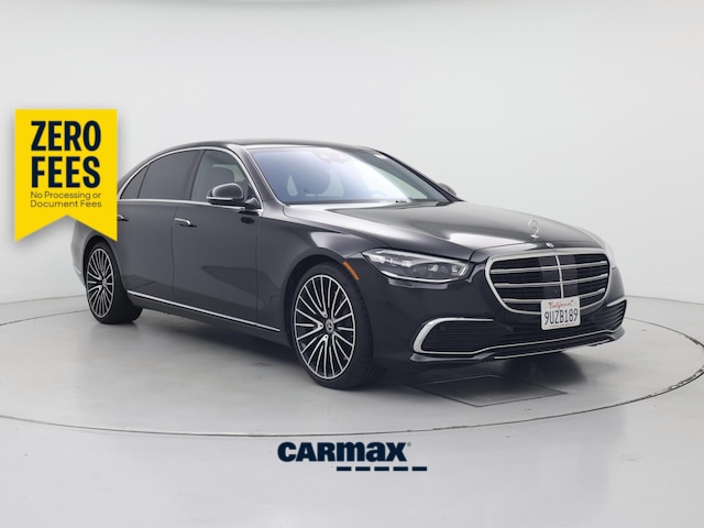 Black 2025 Mercedes-Benz S-Class Sedan All-Wheel Drive Automatic