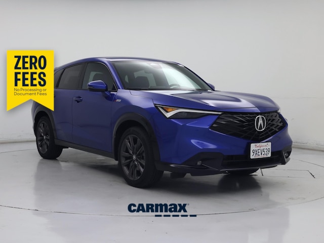 Blue 2025 Acura ADX SUV / Crossover Front-Wheel Drive Automatic