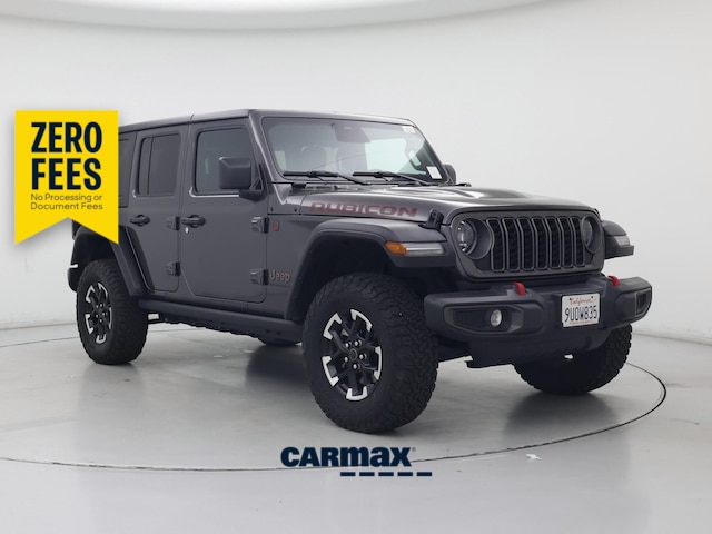 Gray 2025 Jeep Wrangler SUV / Crossover Four-Wheel Drive Automatic