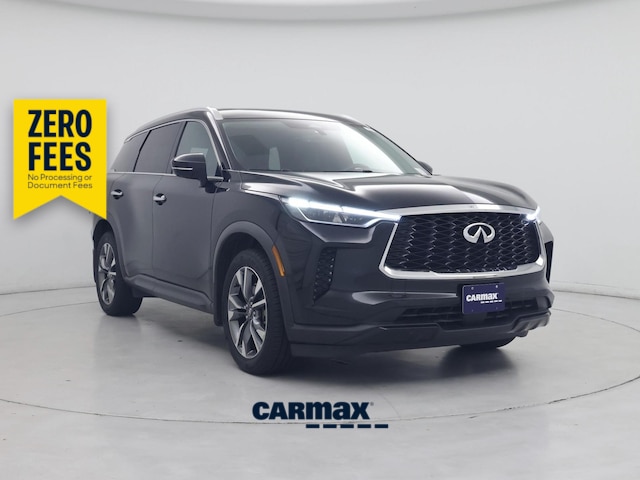 Black 2023 INFINITI QX60 SUV / Crossover Front-Wheel Drive Automatic