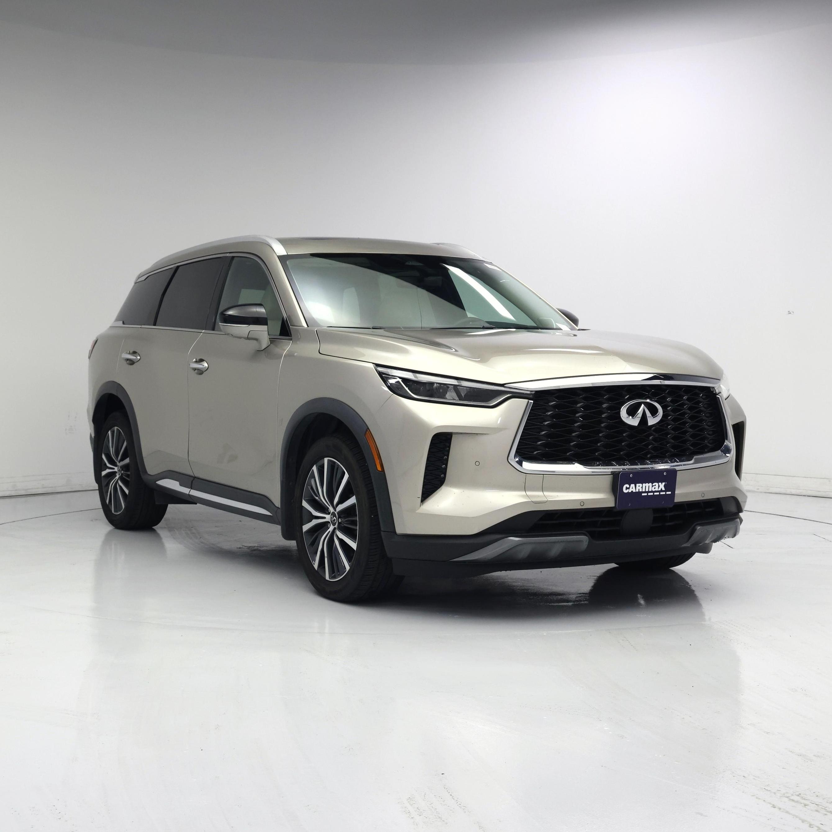 Gray 2023 INFINITI QX60 SUV / Crossover All-Wheel Drive Automatic