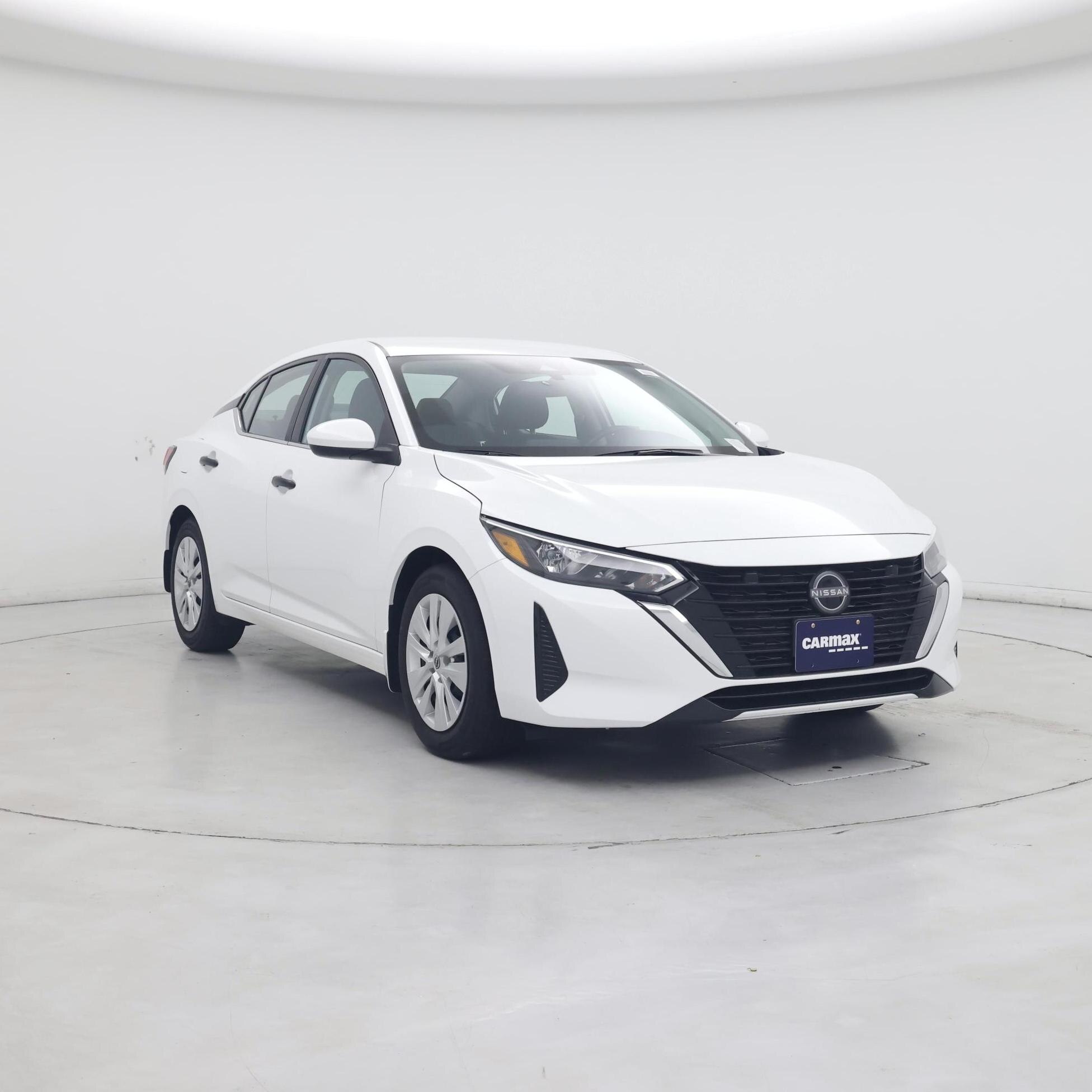 White 2025 Nissan Sentra Sedan Front-Wheel Drive Automatic