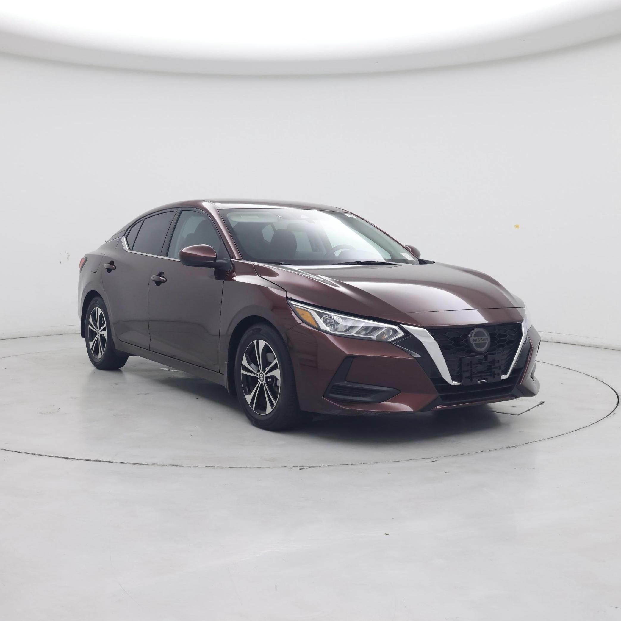 Red 2023 Nissan Sentra Sedan Front-Wheel Drive Automatic